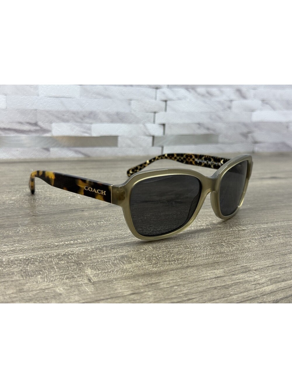 Coach HC 8232 550813 Olive Brown Eyeglasses Sunglasses 56[]17-140 *FRAMES ONLY*